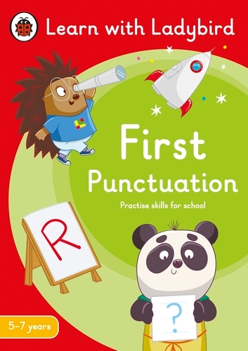 Book cover of First Punctuation: A Learn with Ladybird Activity Book 5-7 years by Ladybird